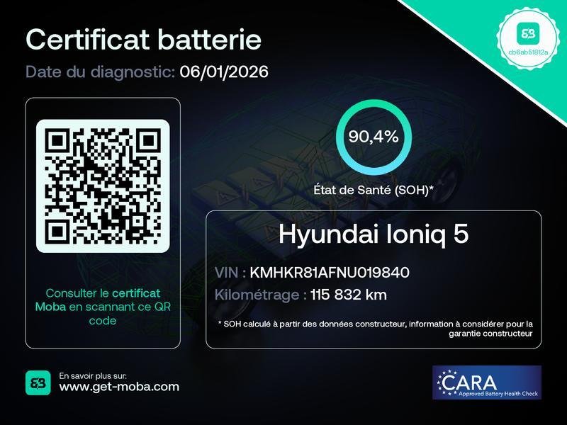 
								Hyundai Ioniq 5 Executive Electrique 72kWh BVA full									
